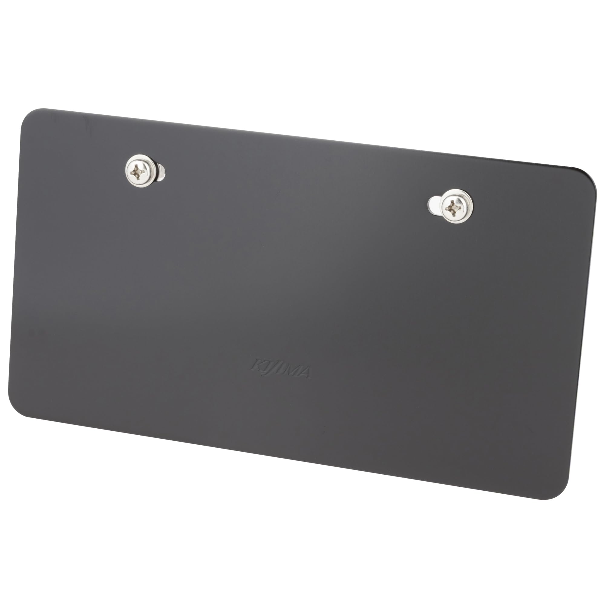 

Kijima Motorcycle Parts License Plate Base, Compatible with 125cc and above, Aluminum, Anodized Finish, Black, 305-2744
