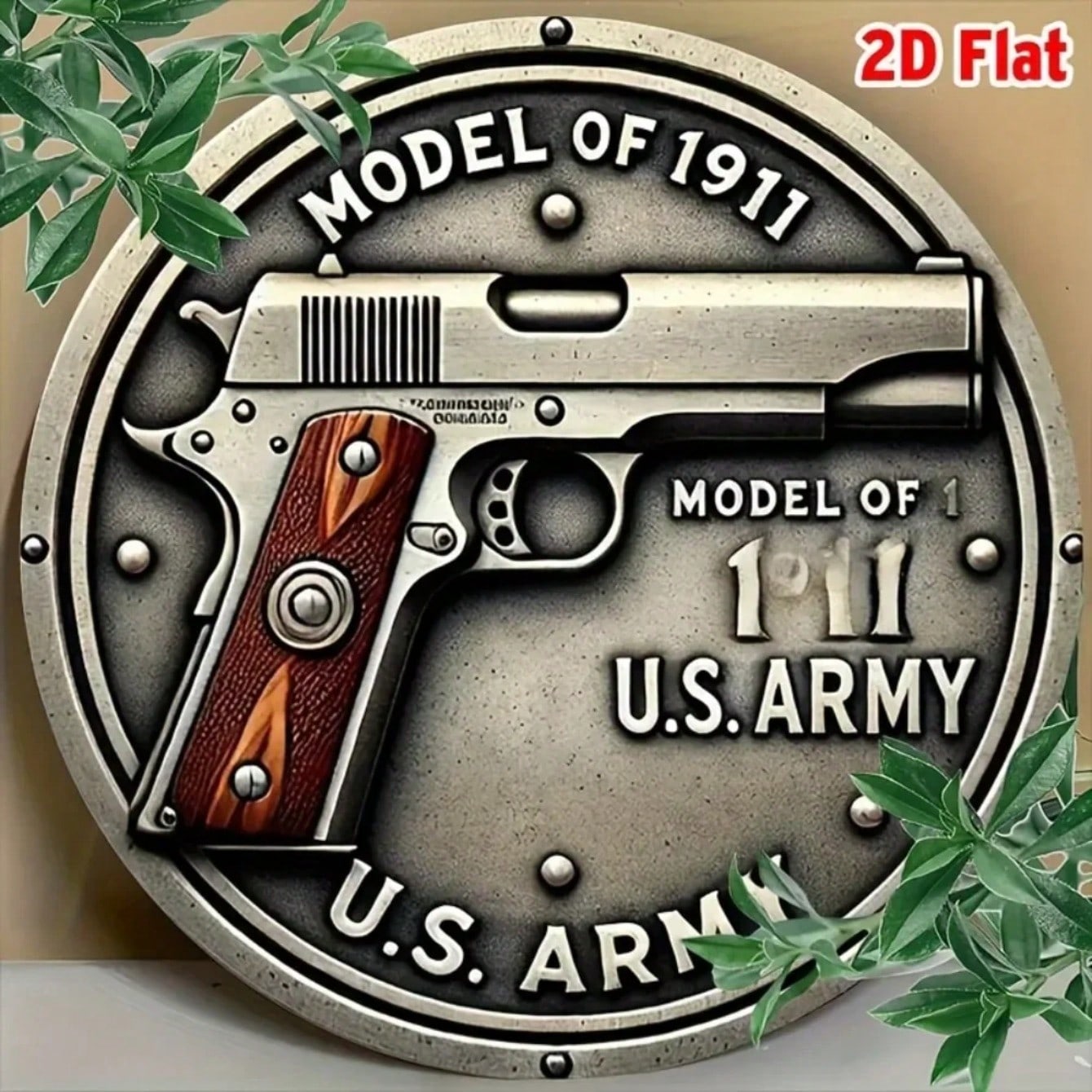 

Metal Tin Sign Vintage Military Wall Decor Home Bar Cafe Art 20x20