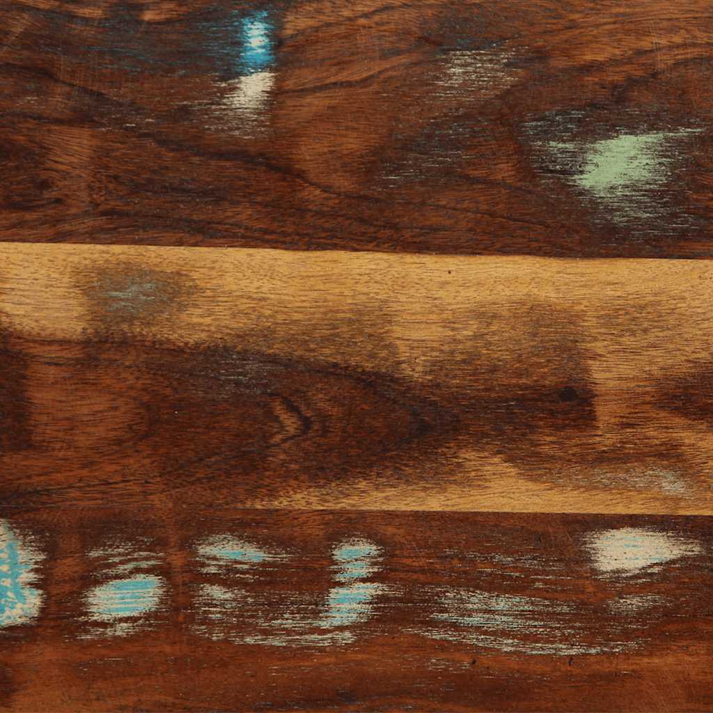 Headboard 120 cm Reclaimed Solid Wood and Iron