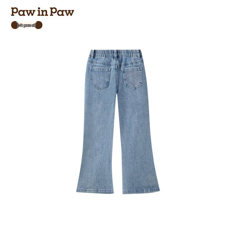 

PawinPaw Girls Cartoon Bear Flare Jeans 130