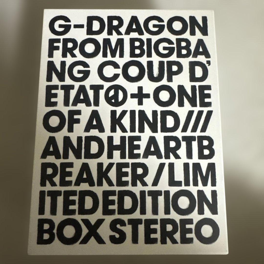 

[БУВШИЙ У ВЖИВАННІ] COUP D ETAT G-DRAGON від BIGBANG CD DVD