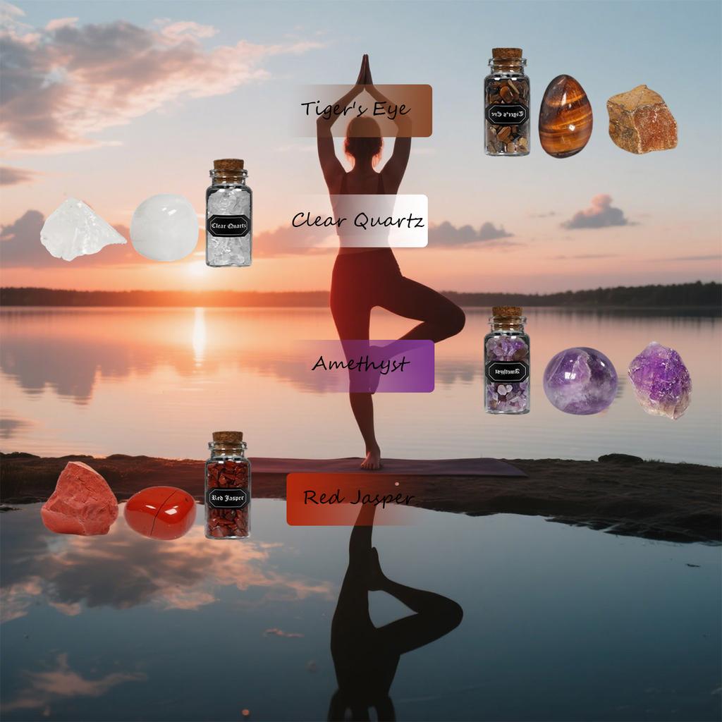 Crystal Christmas Calendar, Energy Crystal, Energy Crystal Set, Adult Version  , Christmas Countdown Calendar