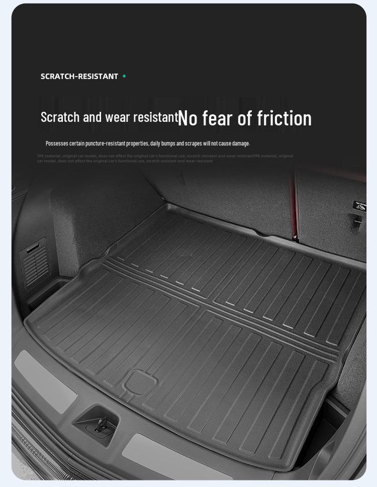 Galaxy M9 Trunk & Seat Back Mat: Fits 25 Models, TPE Material, Anti-Dirt Protection