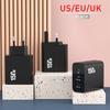 Caricabatterie super rapido da 150 W, ricarica ultra rapida, 3 porte PD tipo C per iPhone, Samsung, Xiaomi