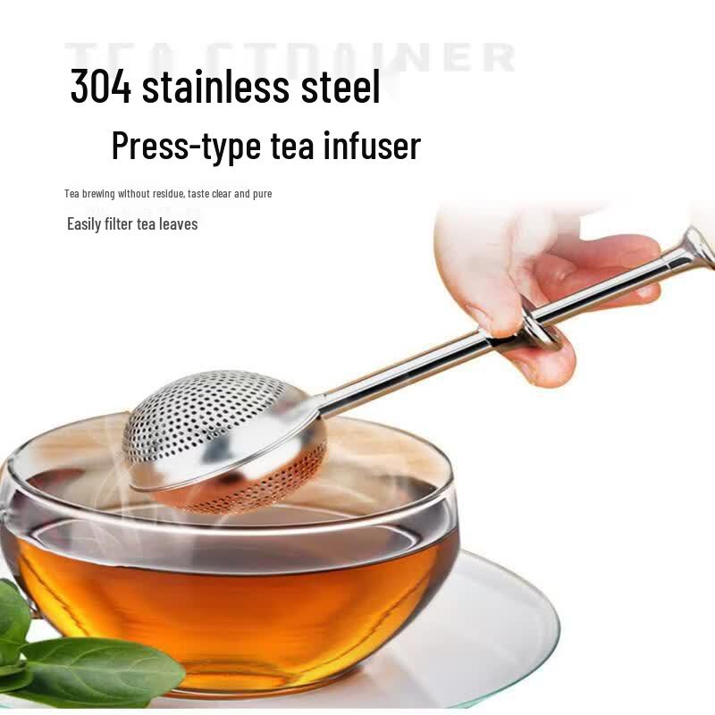 ZISIZ Stainless Steel Telescopic Tea Infuser