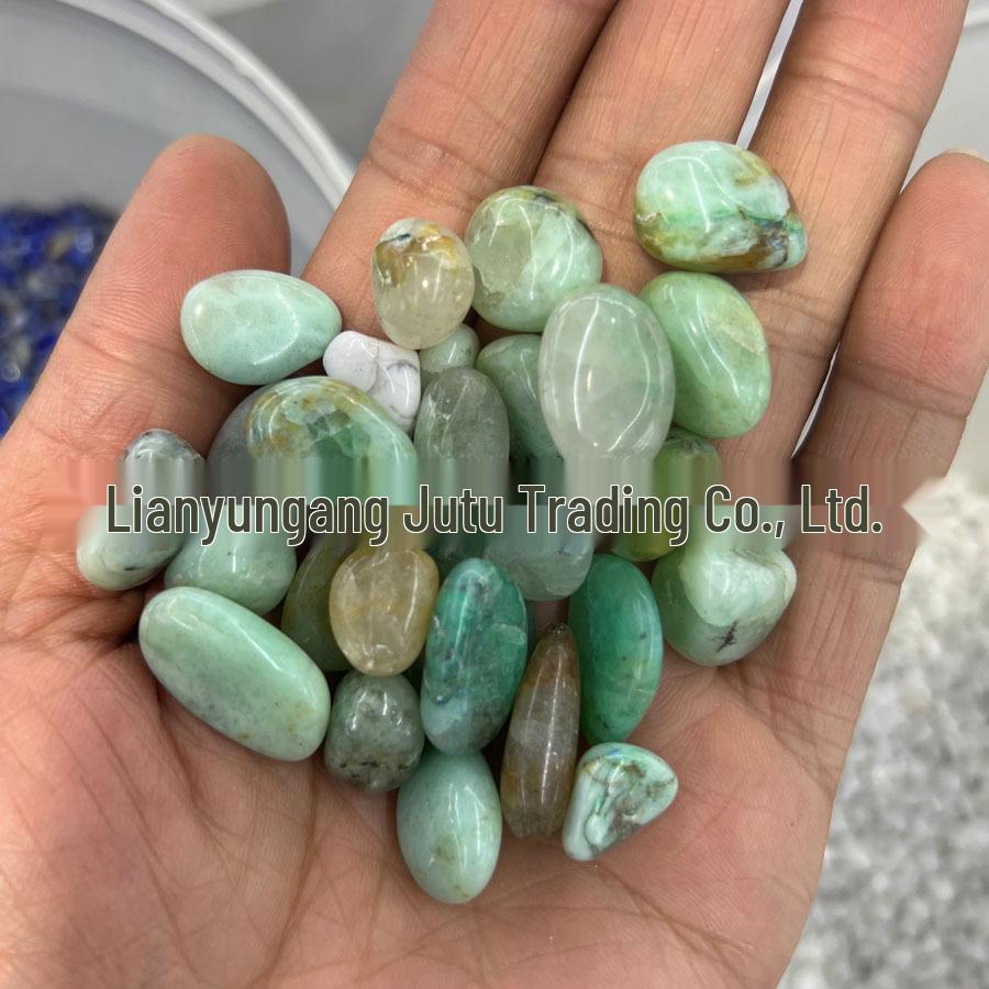 Natural Crystal Agate Jade Gemstone Ornaments for Bonsai or Fish Tanks (12-15mm)