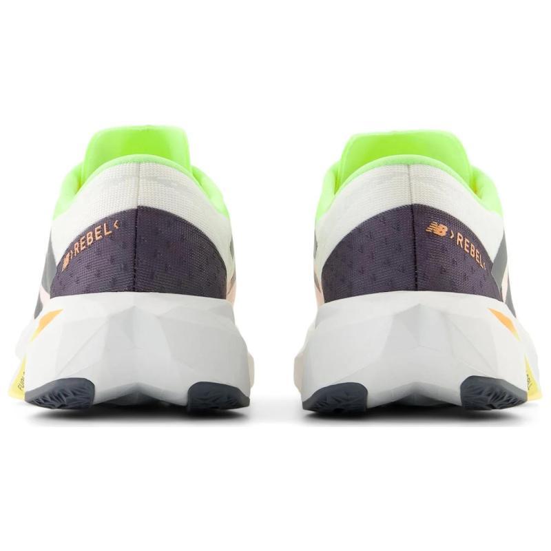 New Balance Women's FuelCell Rebel V4 'White Bleached Lime Glo' Women's Sneakers WFCXLA4