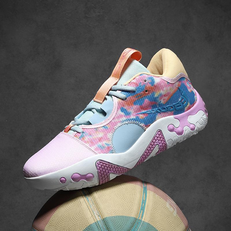 

Paul George 6th generation wear-resistant non-slip practical basketball shoes for boys and girls casual, lightweight and breathable sports running sh 36