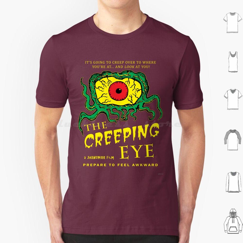 The Eye T Shirt 6xl Cotton Cool Tee The Crawling Eye Movie Movies Parody Classic Horror Bad Cult Monster Creature Evil Creepy