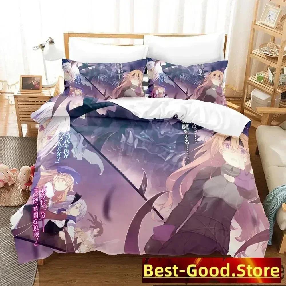 Comforter Anime Unbreakable Machine-Doll Bedding Set Bed Set Comforter King Queen Size Boys Adult