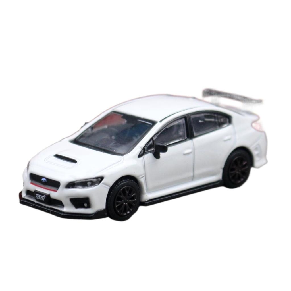 1/64 Subaru STI WRX Super Racing Hračka Auto JKM JDM Miniaturní Model Odlévaný Kovová Slitina Vozidlo Volná Kola Kolekce Dárek