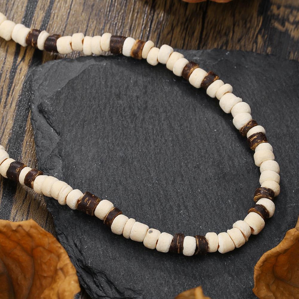 Bohemian Ethnic Beaded Choker: Irregular Vintage European & American Fashion Necklace