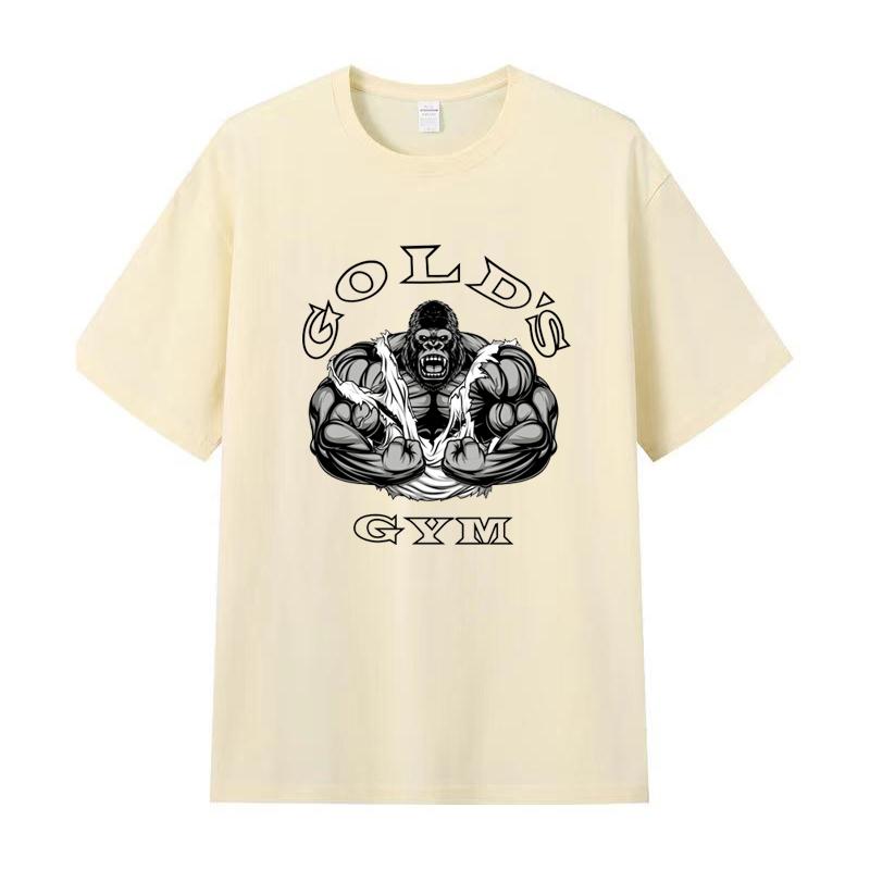 Tricou de vară pentru bărbați Tricou imprimat cu mâneci scurte din bumbac de înaltă calitate Tricou pentru femei Cămașă sport la modă Top de jogging casual