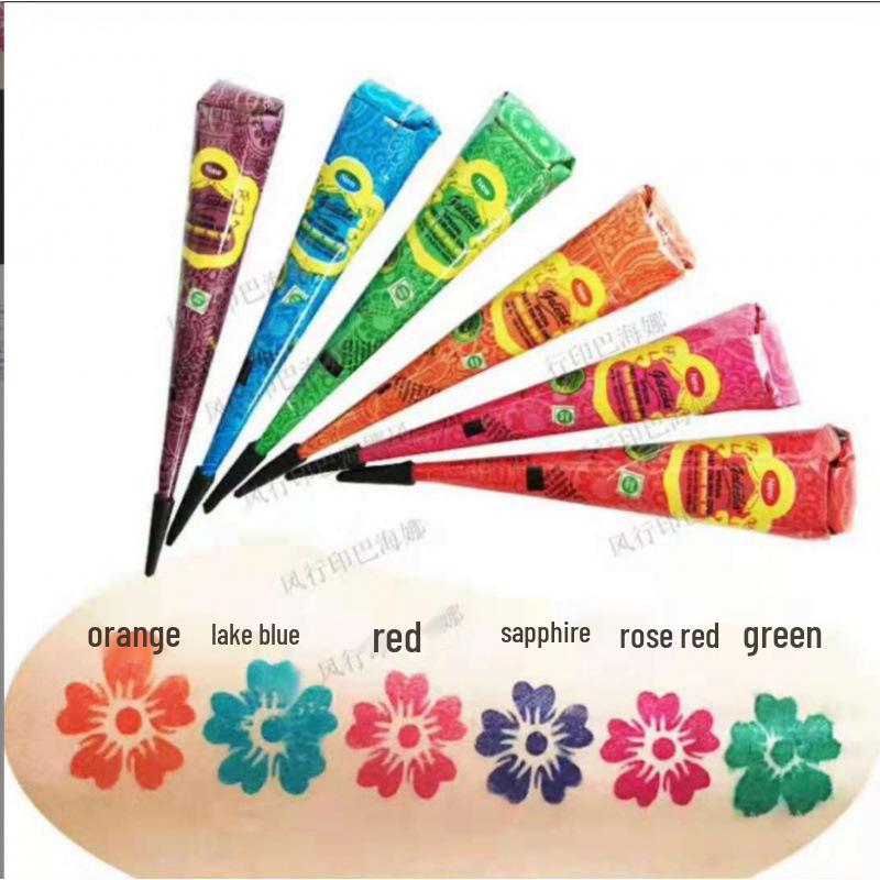 Golecha Semi-Concealing Waterproof Henna Freckle & Tattoo Paste