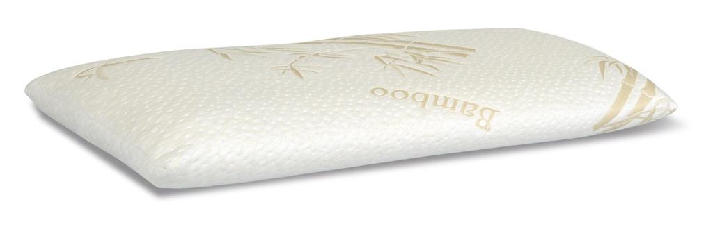 Orthopedic Flat Thermoplastic Memory Pillow + Zippered Case