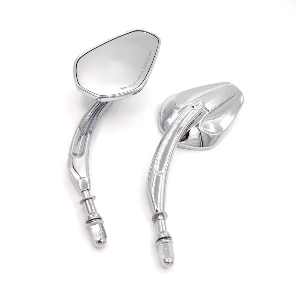 All-Metal Rearview Mirror for Harley 883, 1200, X48, Iron, Dyna, Fat Boy & Road King