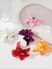 Pinzas para el pelo con diseño de flor artificial elegante, Pinza de pico de pato estilo Boho, Accesorios para el pelo para mujeres y niñas