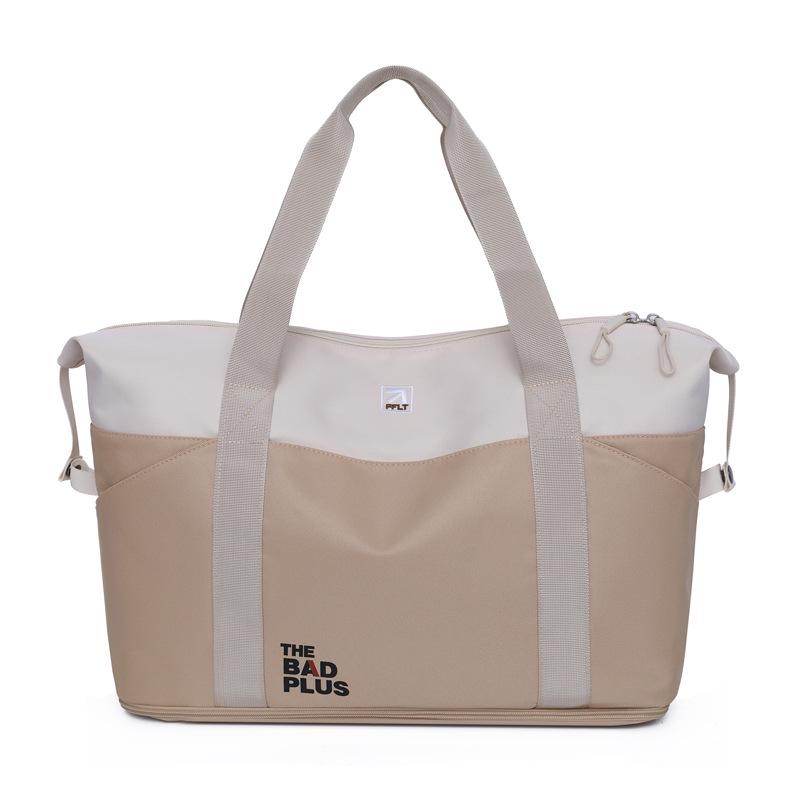 

Cross-border Yoga & Swim Gym Bag, Wet/Dry Separation, Large Capacity Travel Storage Handbag. хаки