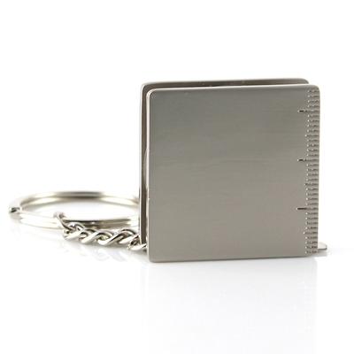 Diy Hand Gauging Tools Key Ring Pull Ruler Tape Measure Keychain Portable Measuring Tools Retractable Ruler
