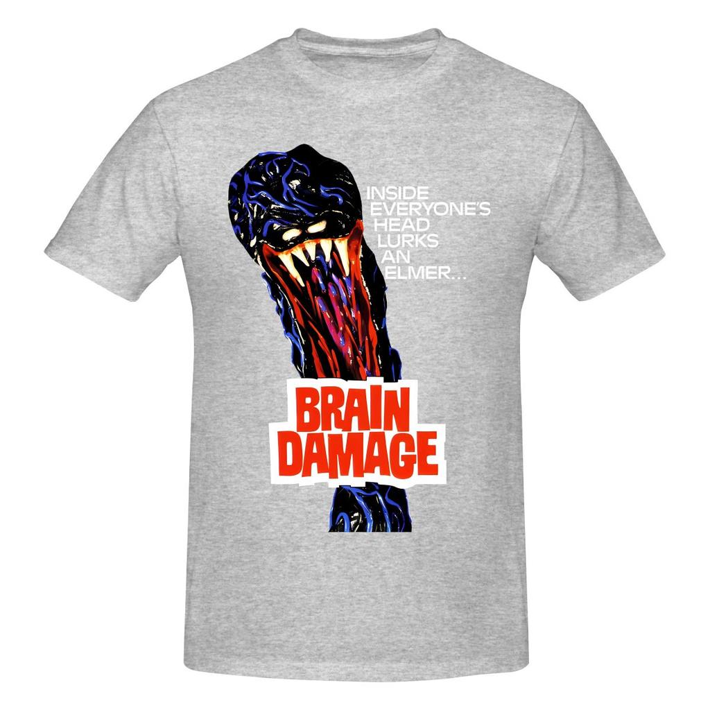 Funny Brain Damage Movie Poster Unisexs Printed Tshirt Unisex T Shirtshirts