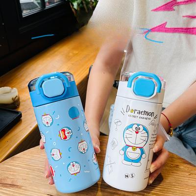 Doraemon Thermos Cup Coffee Cup Stainless Steel Large Capacity Thermos Cup Women's Water Cup High Appearance Level Ice Bully Cup