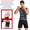Unisex Double-Waist Zipper Slimming Vest for Exercise and Shaping