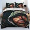 Luxury New 3D Print Hip Hop Art Rapper Legend Star Bedding Set Duvet Cover Bed Set Quilt Cover Pillowcase Queen Size Boys Adult