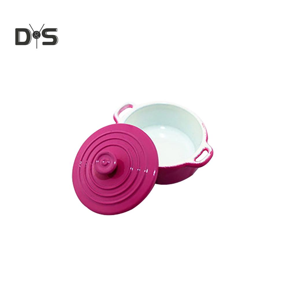 Fancytoy Market Miniatur-Suppentopf in Bonbonfarben, Puppenhaus-Zubehör, Geschenk, Saucenpfanne, Spielzeug