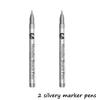 Durable Plastic Paint Marker Non-toxic Wear Resistant Art marker DIY Quick Drying Oil Marker Pens Student