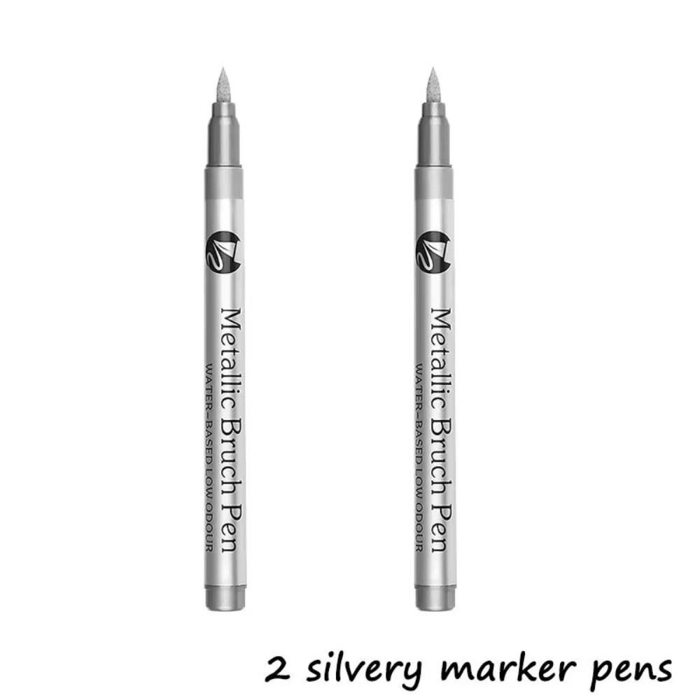 Durable Plastic Paint Marker Non-toxic Wear Resistant Art marker DIY Quick Drying Oil Marker Pens Student