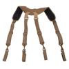 Tactical Suspenders X Type Tactics Brace Practical Adjustable Equipment with Keychain Tactical Belt Harness for Duty B X Type Tactics Brace Tactical