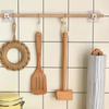 Natural Wood Meat Mallets for Meat Preparation Duals Sided Design for Soft and Firm Meats Cooking Tool