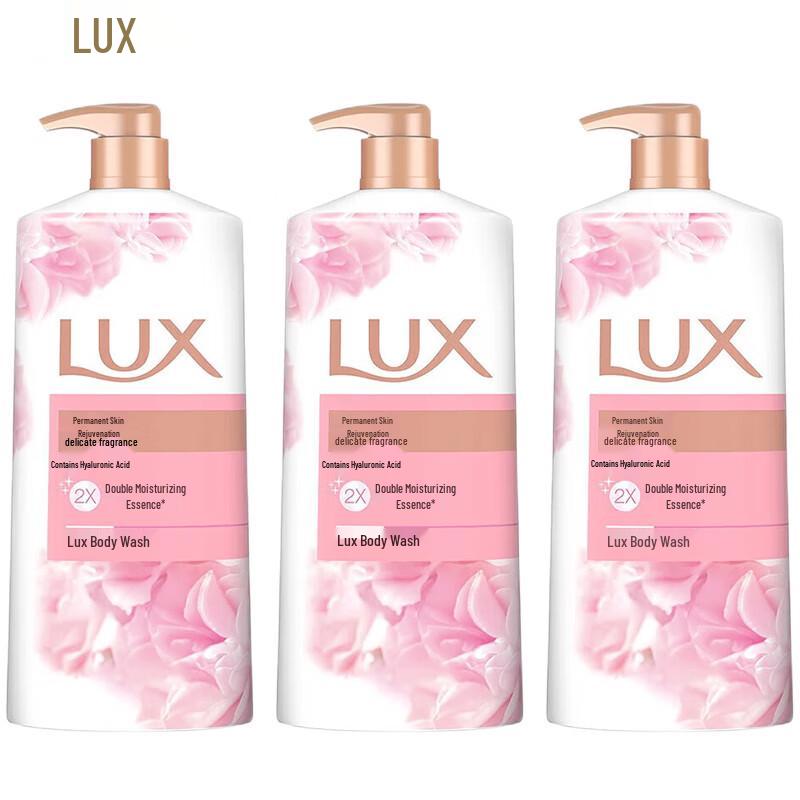 LUX Delicate Skin Fragrance Shower Gel 3-Pack