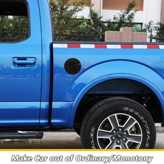 Car Filler Fuel Door Tank Gas Cap Cover Trim For Ford F150 2004-2008 Accessories
