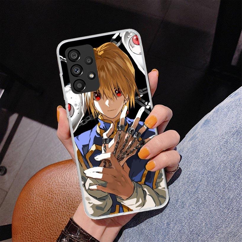Huner X-Hunters Kurapika Phone Case For Samsung Galaxy A52 A32 A22 A12 A51 A31 A50S A30S A20S A10S Note 20 Ultra 10 Plus S10 A72
