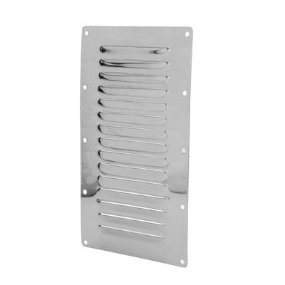 Csónak Légbeömlő Zsalu Prémium 225x125mm Fém Korrózióálló Erős Tartós Szellőző Rácslemez