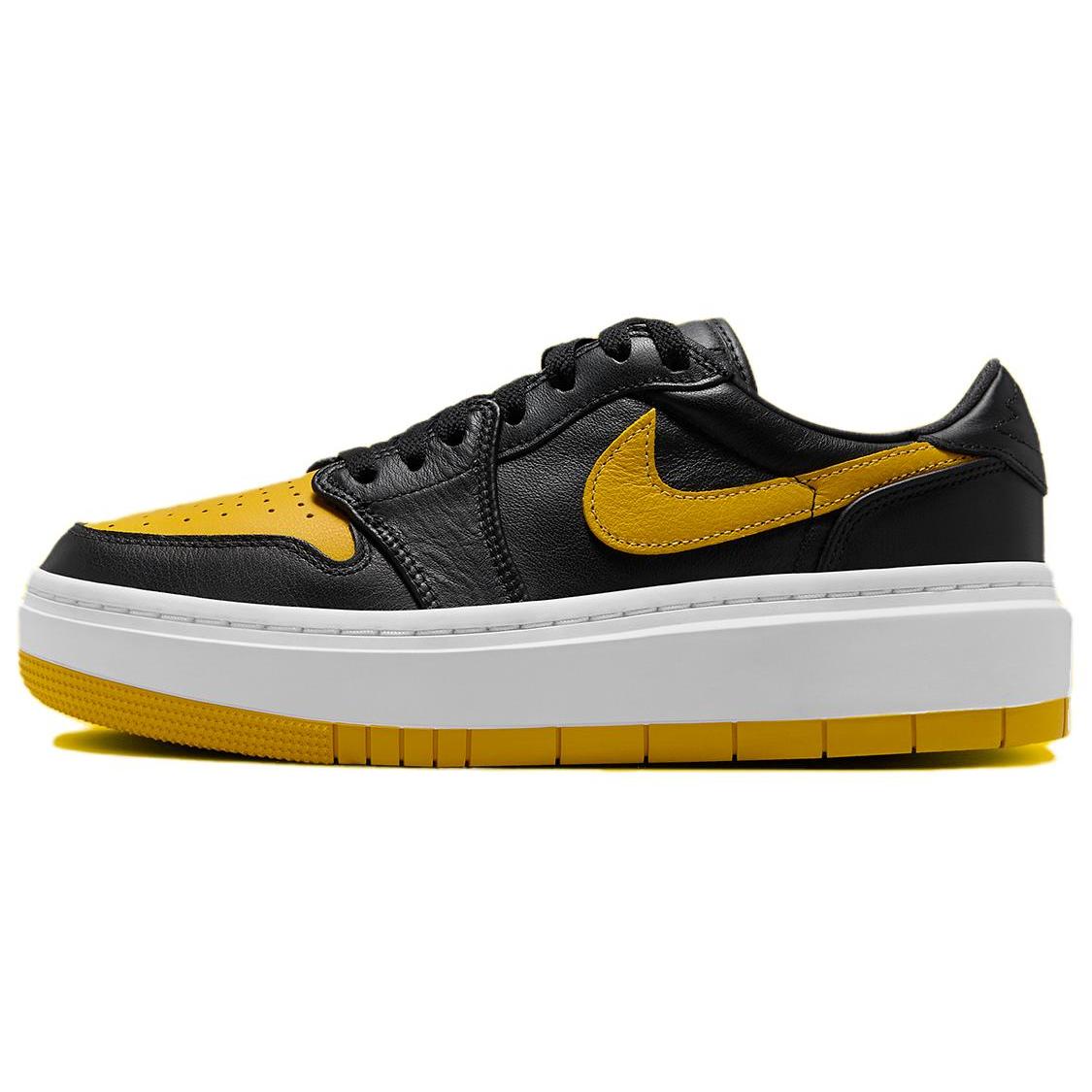 

Новые женские кроссовки JORDAN 1 Elevate Low Black Yellow Ochre DH7004-007 38.5