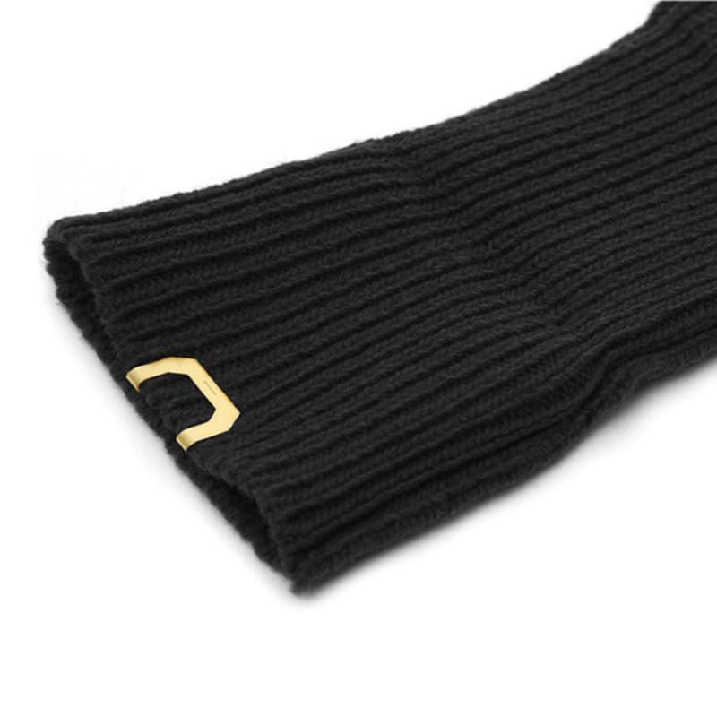 UNDERCONTROL STUDIO SLEEVE WARMER / LAMBS WOOL / black