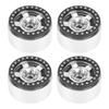 4pcs RC Car Wheel Professional Aluminium Alloy Replacement RC Wheel Rims for 1 10 RC Cars