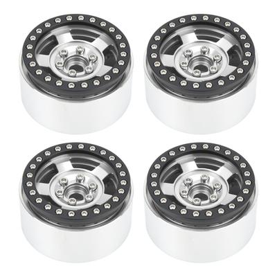4pcs RC Car Wheel Professional Aluminium Alloy Replacement RC Wheel Rims for 1 10 RC Cars