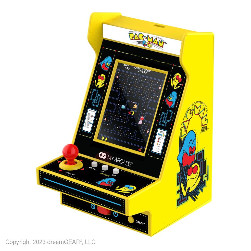 My Arcade Pac-Man Nano Player Pro Mini Arcade Machine 4.8 Inch Fully Playable Video Game Collector's Edition