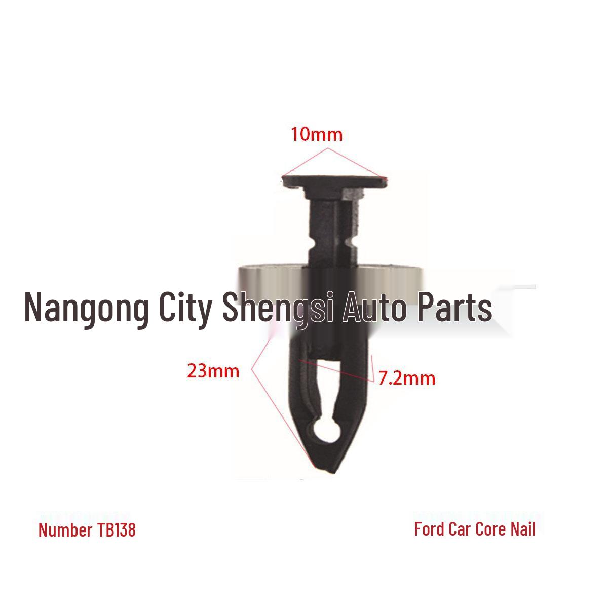 

Ford Car Trim Panel Accessories: Grille Liner Fixing Clip 10000