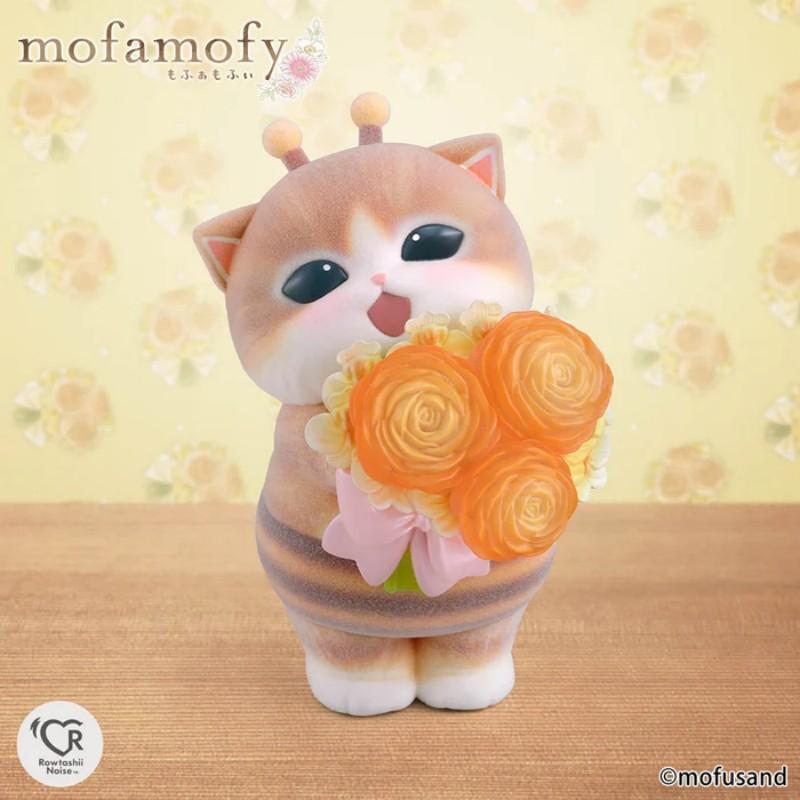 

In Stock Mofamofy Healing Cat Figurine Cute Bee Meow Shark Meow Figurine Model Doll For Kids Good Gift Nice Decor