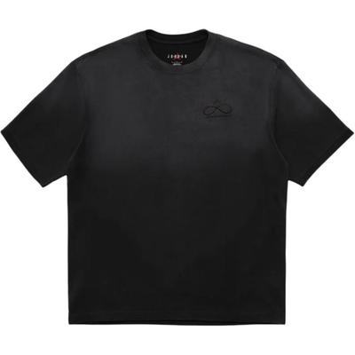 Jordan Maglione Girocollo Manica Corta in Cotone Collaborazione X Infinite Archives Maglietta Unisex Top HV8683-010