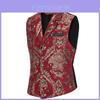 European Fantasy Fashion Vest With Polyester Fabric For Drama Performances Halloween