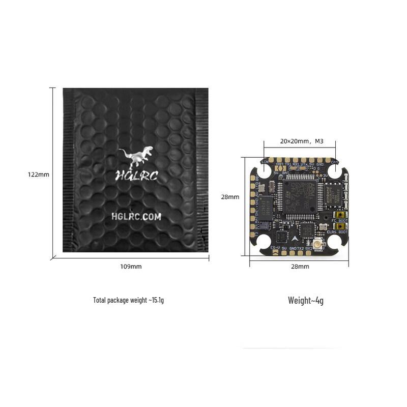 HGLRC F722 Lite 20mm Flight Controller