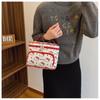 Portable cosmetic bag semi-shaped multi-function large-capacity cosmetic case storage case