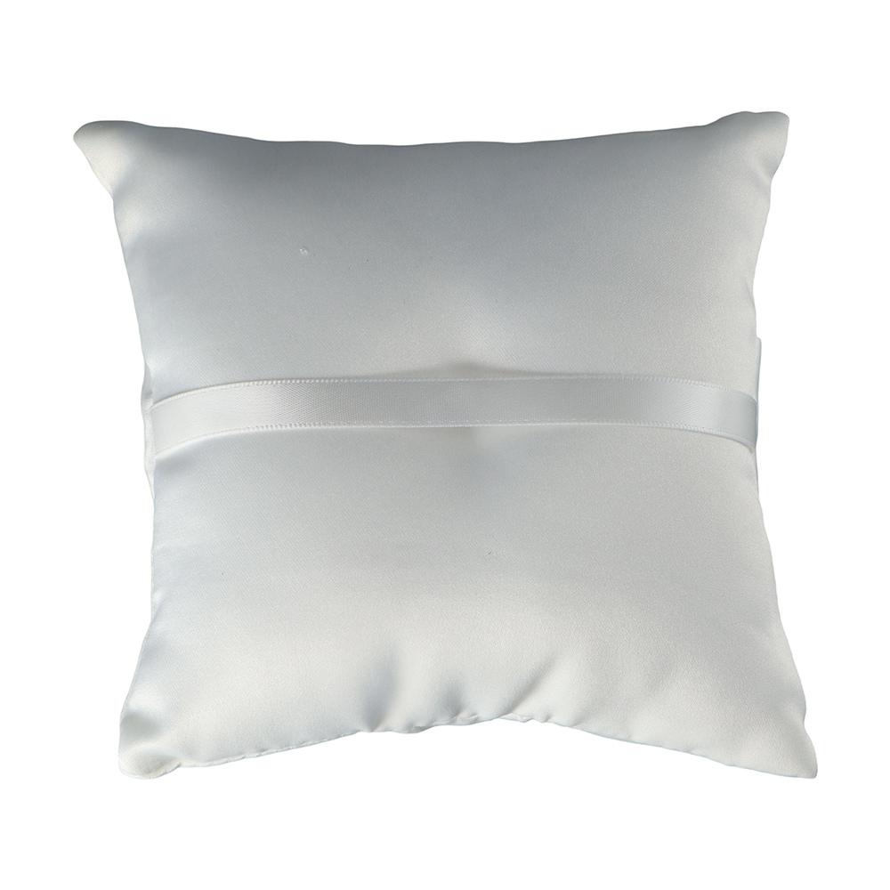Bow Bridal Decor With Ribbon Pearls Ring Pillow Wedding Supplies Ring Bearer Pocket Ring Pillow