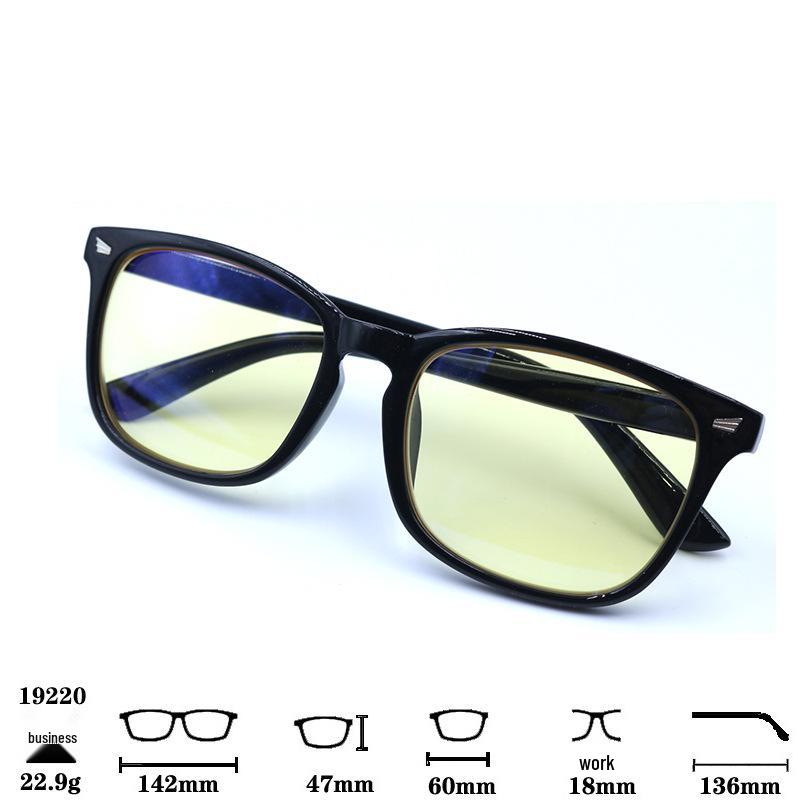 Anti-UV & Anti-Radiation Sleep Glasses with Red-Orange Lenses & Blue Light Protection