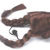 Double Brown Whimsical Braid Wig For Dogs And Cats Excellent For Holiday Events Dressup